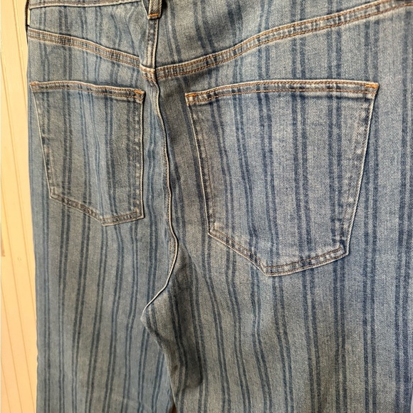 New with tags Veronica Beard Crosbie Wide Leg Loafer with Stripes 31 - Picture 5 of 12